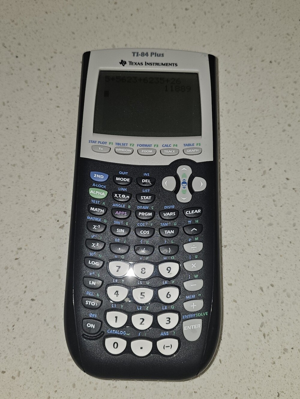 Texas Instruments TI-84 Plus Graphing Calculator no cover